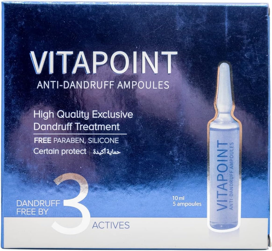 Scalp Ampoules for Dandruff and Itching, 5 Ampoules, 50 ml