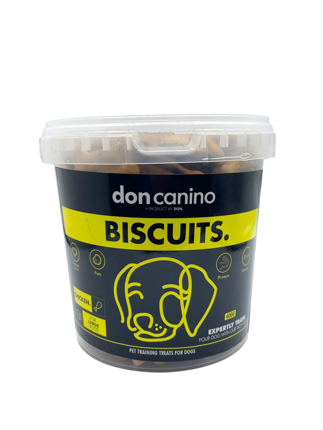 Don canino Training Biscuit Treats for Dogs Large Chicken 400 Gram