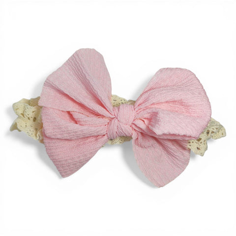 Catch Up Soft Elastic Headband Tie for Girls, Stretchy Non Slip Comfortable Hair Band, Cute Pastel Fabric Headband for Kids Everyday Wear Stylish Hair Accessory Single Piece