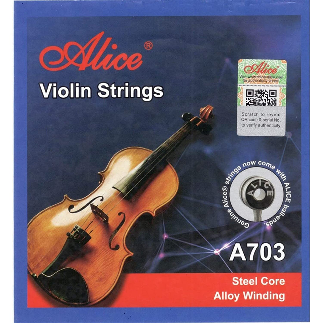 Alice Violin Strings A-703