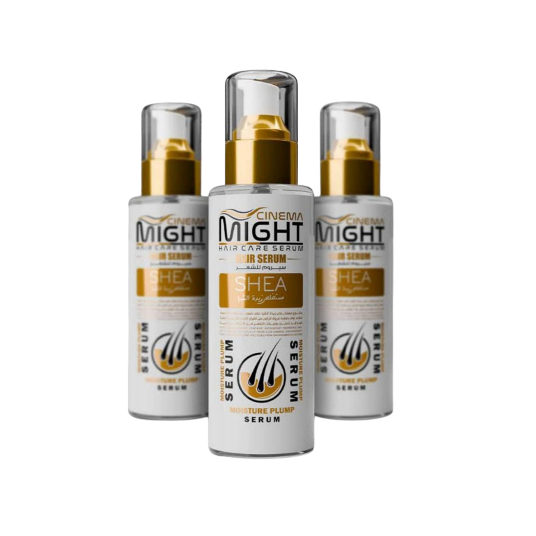 Hair serum with shea butter extract helps protect the scalp from sun damage and dandruff. 120 ml (1pc)