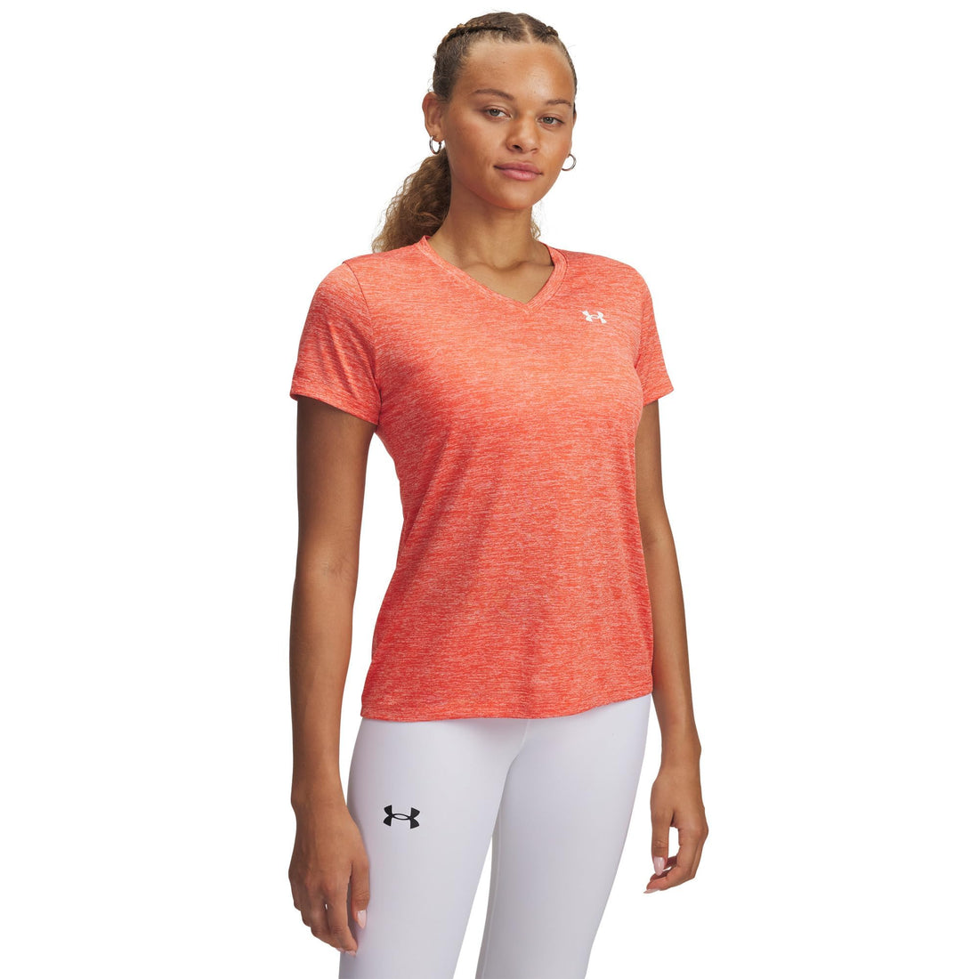 Under Armour womens Tech Twist Short Sleeve V Neck T-Shirt
