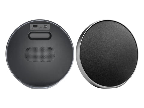 Portable Wireless Bluetooth Speaker AN409, Pure Sound, Havy Bass, 7W Output Power, 66mm Size, 1200mAh Battery, 3 Hours Playtime, USB and TF Card Support, Type-C. (Black)