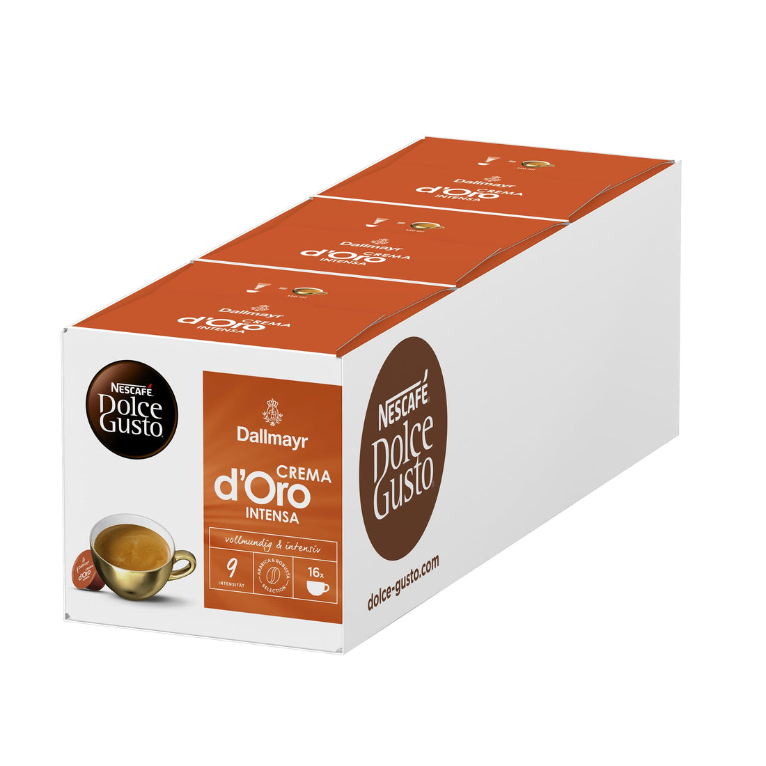 Dolce Gusto - Dallmayr Crema d'Oro Intensa - 3x 16 Capsules