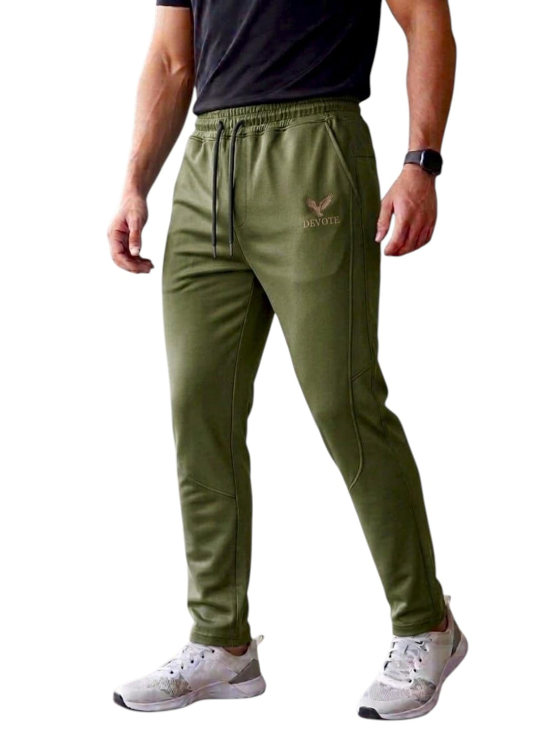 Miza Men's Cotton Milton Sport Pants Casual Comfortable Workout and Outgoing Large Sizes - Pants for Men