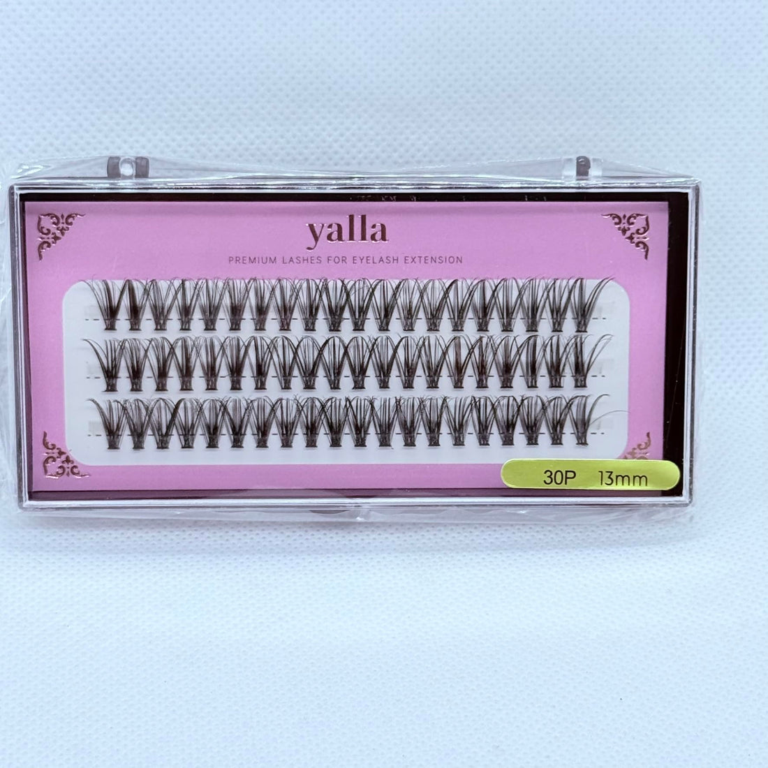 Individual One by One Lashes 9mm, 10mm, 11mm, 12mm and 13 mm – Natural Wispy Lash Extensions, Lightweight False Eyelashes for DIY Lash Extension, Professional Salon Look (13mm)
