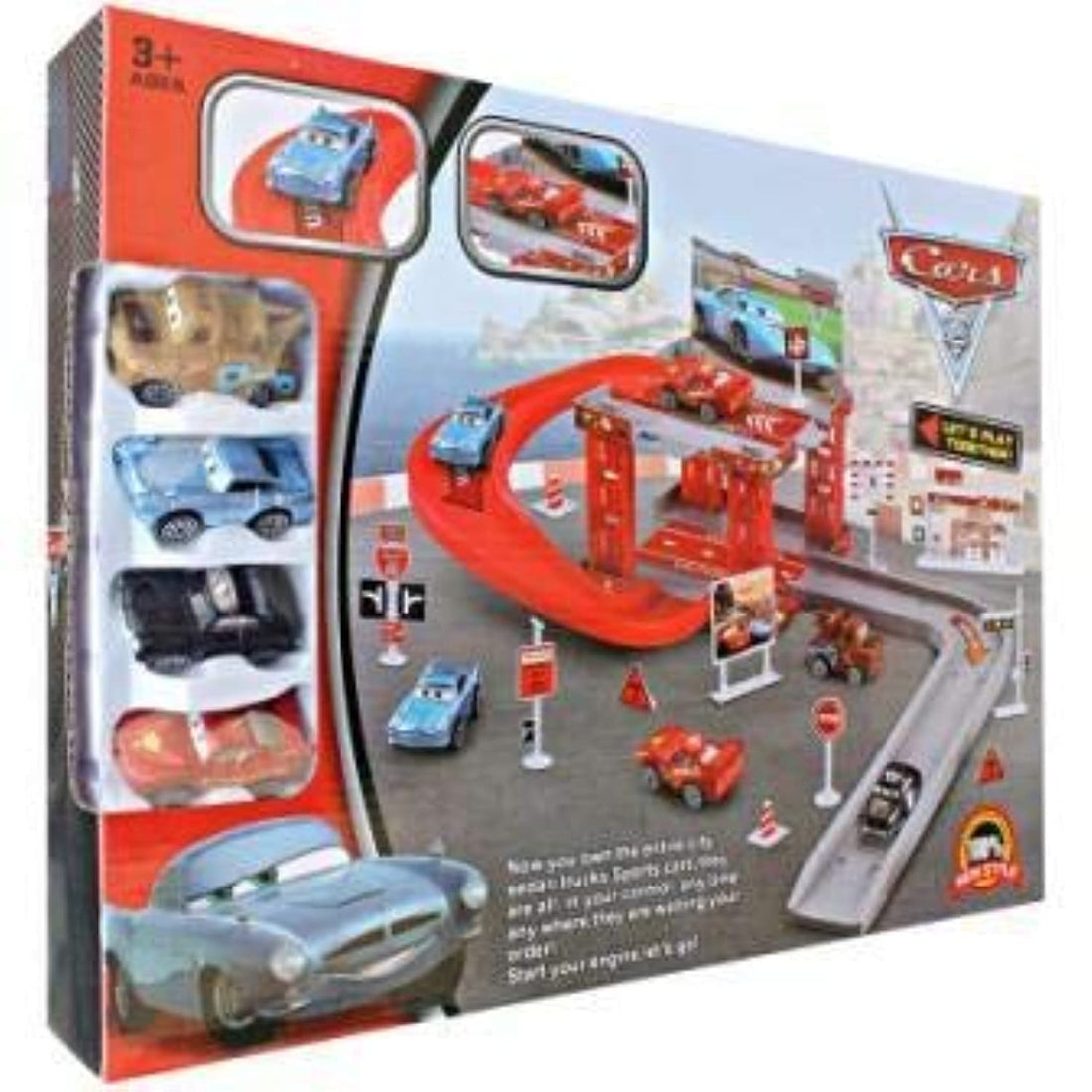 CARS 2 Lightning McQueen - PARKING GARAGE