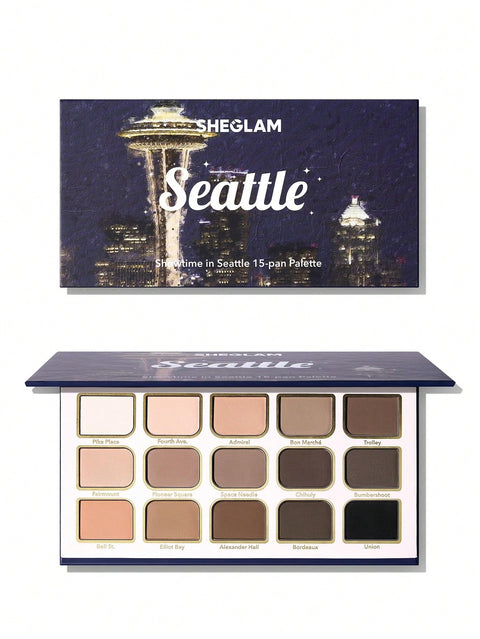Sheglam Eyeshadow 15-pan palette-Showtime in Seattle