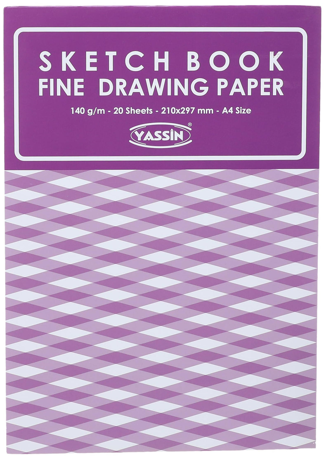 Yassin fine paper sketch book - 20 sheets