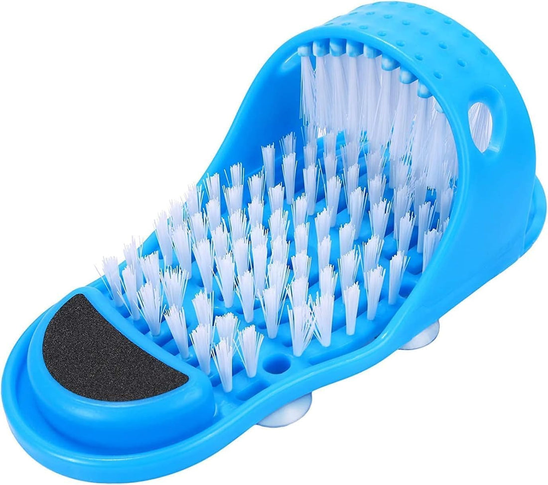 Simple Foot Cleaning Brush, Slippers Foot Cleaning Brush for Shower, Spa, Massage - 1 Piece - Rana Store