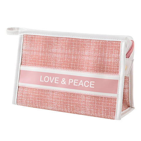 Beauty Pouch - Chic travel-friendly cosmetic bag with durable zipper and soft lining, perfect for organizing perfumes, lipsticks, creams, and small beauty essentials neatly every day (Option 1)