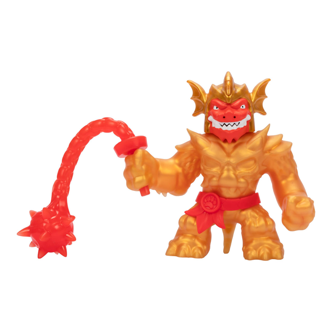 Heroes of Goo Jit Zu Stretch Strikers Deluxe Hero Pack Blazagon, Stretchy Action Figure with 20+ Awesome Battle Sounds, Stretchy Armor and Stretchy Weapon, 2 to Collect