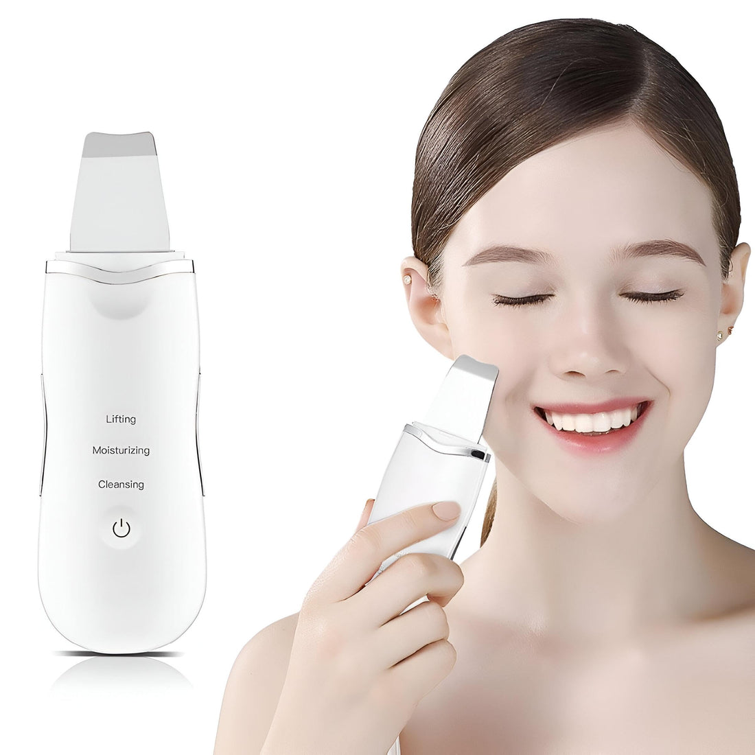 Acne Treatment Device - Powerful ultrasonic facial cleansing tool designed to combat acne, reduce wrinkles, and enhance skin clarity for a radiant glow.