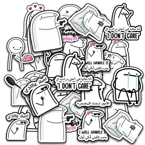 12PCS Funny Aesthetic Meme Stickers Pack – Waterproof Vinyl Laptop Stickers for Water Bottle, Phone, Notebook & Skateboard – Cool Random Trendy Stickers