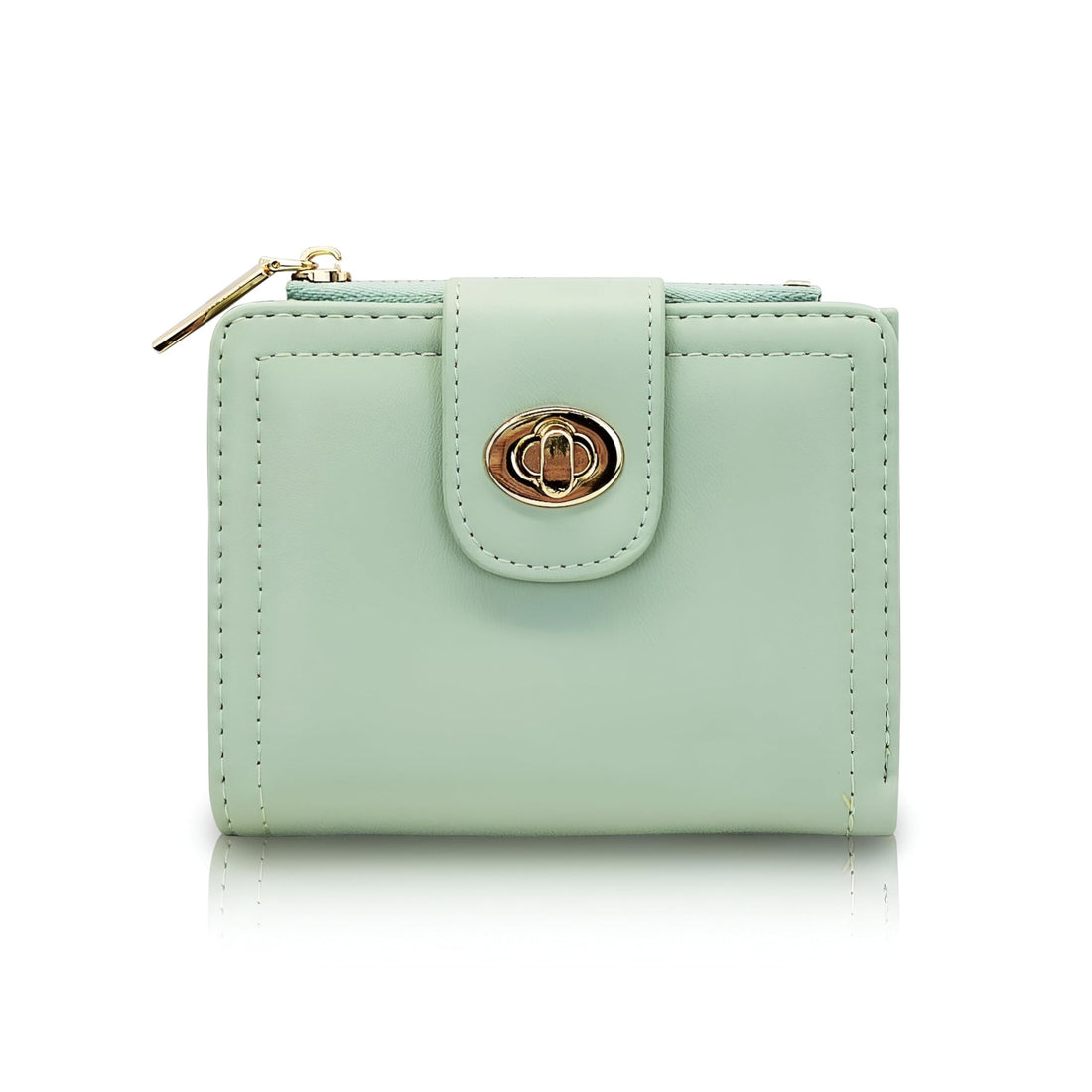 Leather Wallet - Elegant Small Wallet with Multiple Card Slots, Stylish and Lightweight Accessory Perfect for Women Seeking a Practical and Trendy Finishing Touch (Model 2- Option 1)