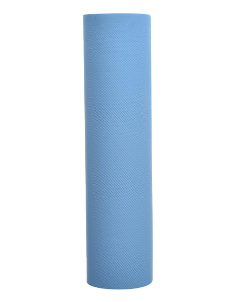 MINSA Yoga Mat M171 8mm Blue Design for Fitness and Yoga Workouts