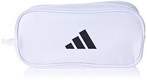 adidas pencil case 1zp white,white,black gym & training other bag for junior boys and girls size ns