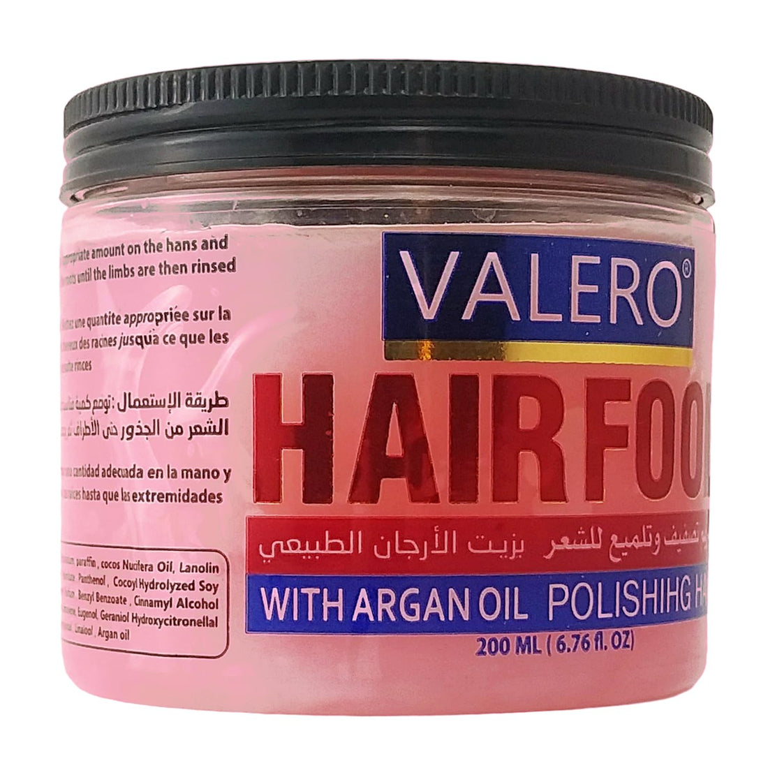 Valero Hair Food With Argan 200ml