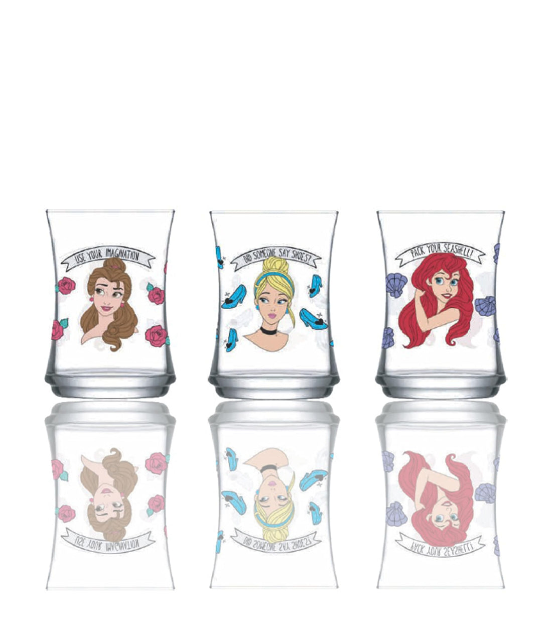 LAV LUNA Drink Glass / 3 Pcs / 225 ml - 70 gm/Stylish design, Trusted Brand, Attractive shape & Drawings
