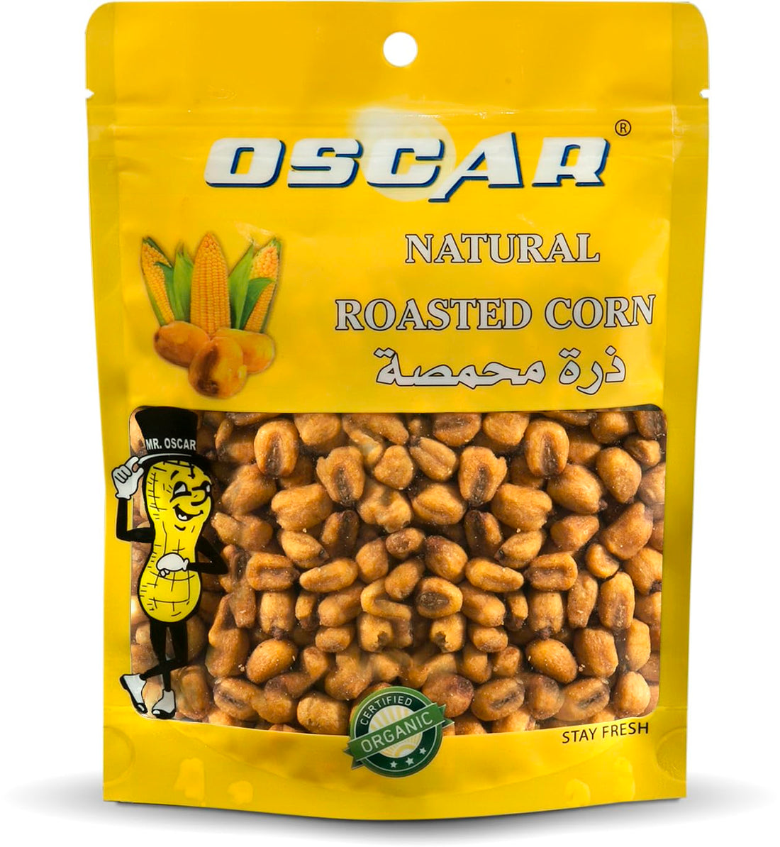 Oscar Natural Nuts - Roasted & salted corn 95 gm