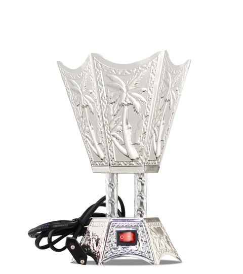 Arabian Electric Incense Burners metal Vintage Arabic Burner,Middle Eastern Incense Holder- Electric Incense Burner Bakhoor Suitable For Arabian Oud,Home, Hotel Decor (Style 18)