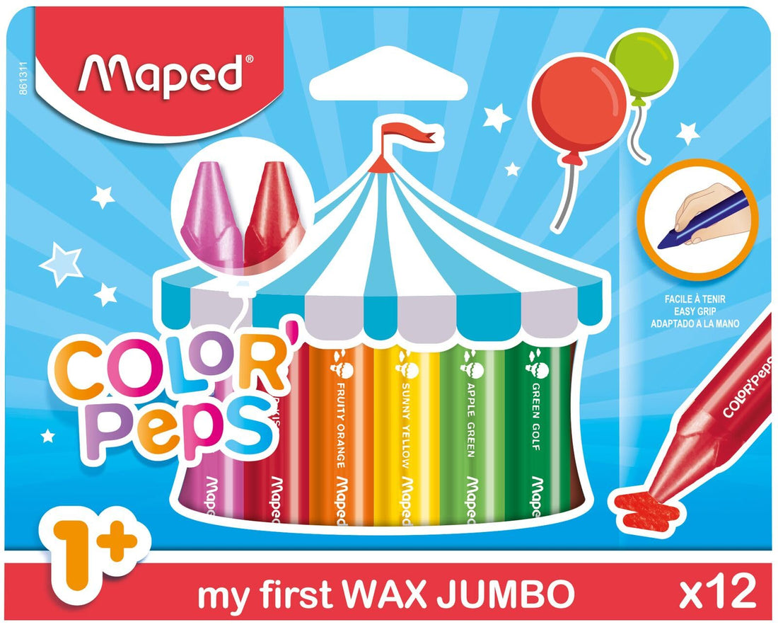Maped Color'Peps Triangular Colored Pencils Jumbo