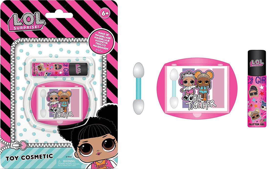 LOL - TOY COSMETIC (EYESHADOW, LIP GLOSS & GLITTER GEL)