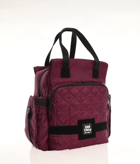 Uni Baby Diaper bag femi burgandy