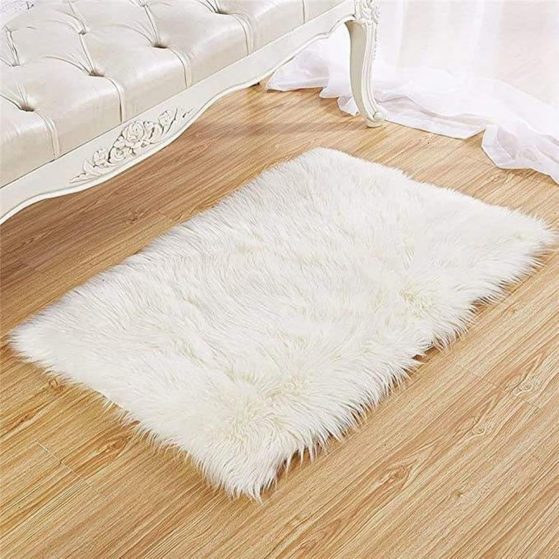 Soft Absorbent Bathroom Mat 40x60cm – Non-Slip Washable Bedside Floor Rug for Home, Bedroom, Living Room, Kitchen, Entryway, Shower, Indoor Decorative Door Mat Home (Grey)