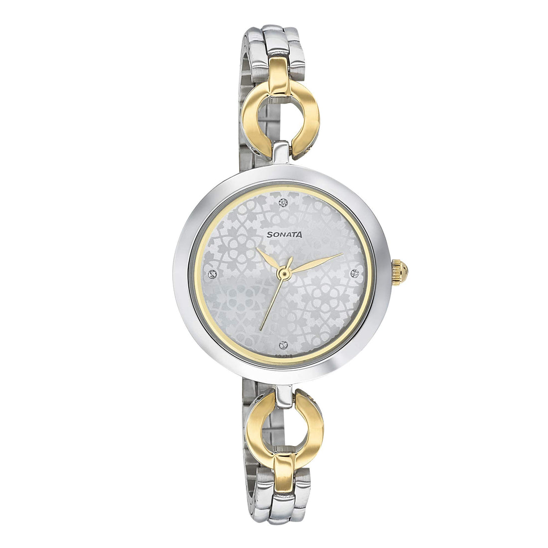 Sonata Wedding Analog Silver Dial Women's Watch-NN8147BM02, Strap