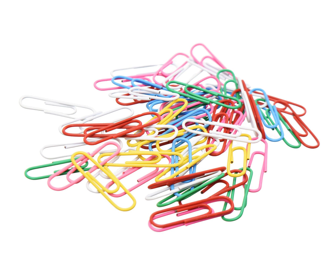 Elmaayergy A36 Colourful Paper Clip 33MM Suitable For classroom, Homeschooling, And Individual Study Environments