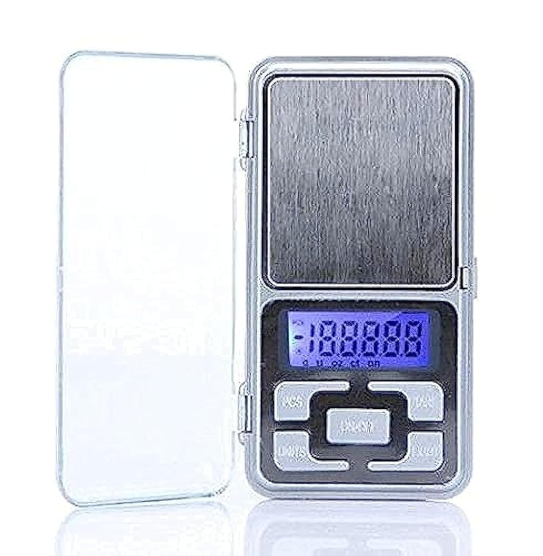 Generic Mini Electronic Digital Pocket Scale Jewelry Weighing Balance Portable 500g/0.1g Counting Function Blue LCD g/tl/oz/ct[H9630 ]