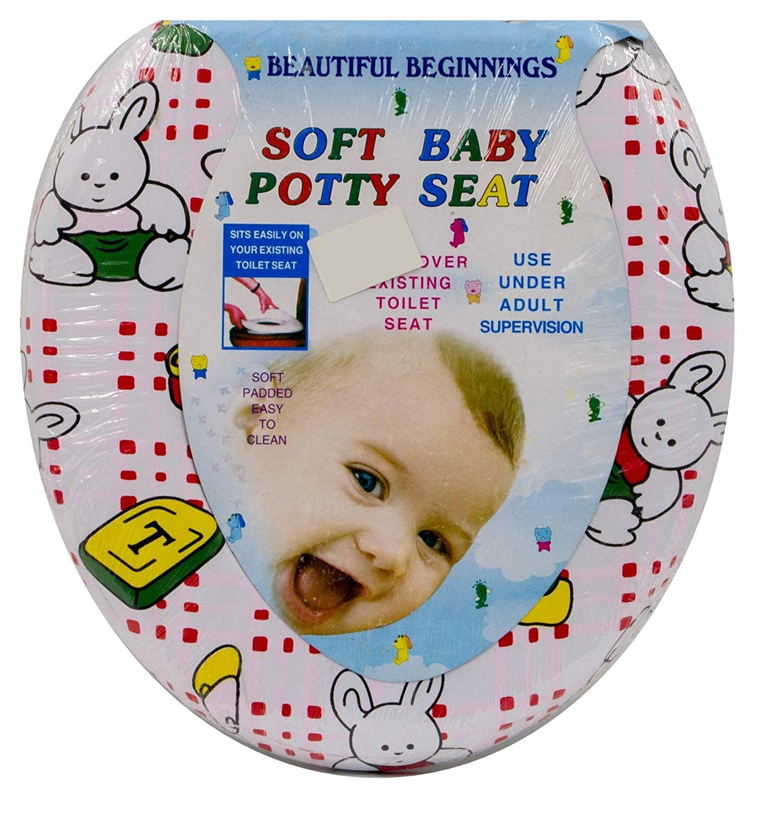 Soft Baby Potty Seat - Multicolor