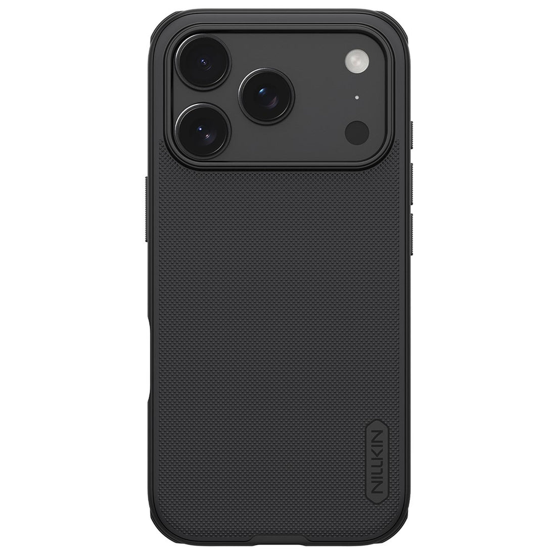 Nillkin Super Frosted Shield Pro Case for Apple iPhone 17 Pro Max – Matte Anti-Slip Protective Cover with Shock Absorption, Raised Lens Guard & Precise Fit – Black