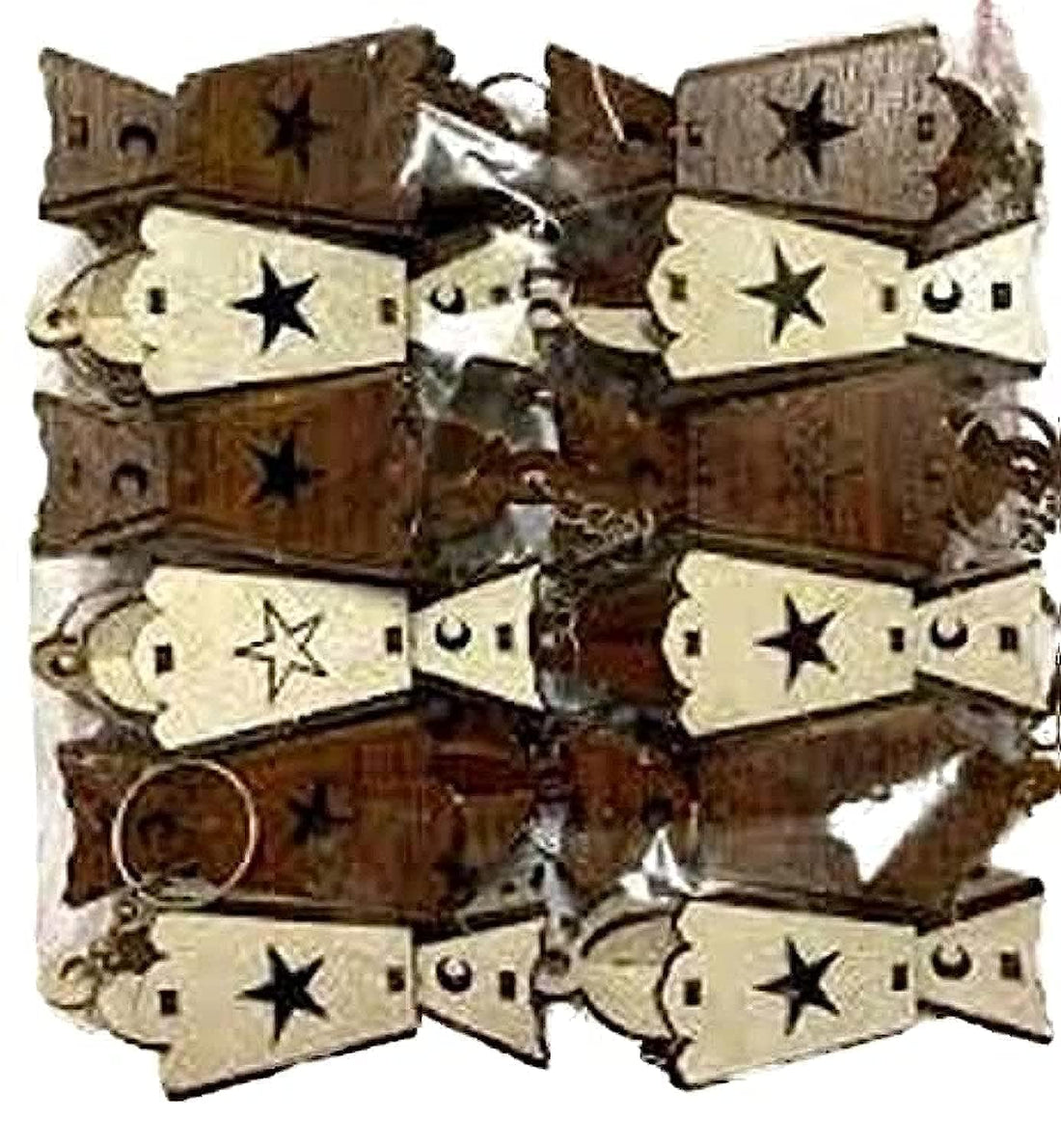 Wonka Medal Wood Ramadan Lantern (12 Pieces)