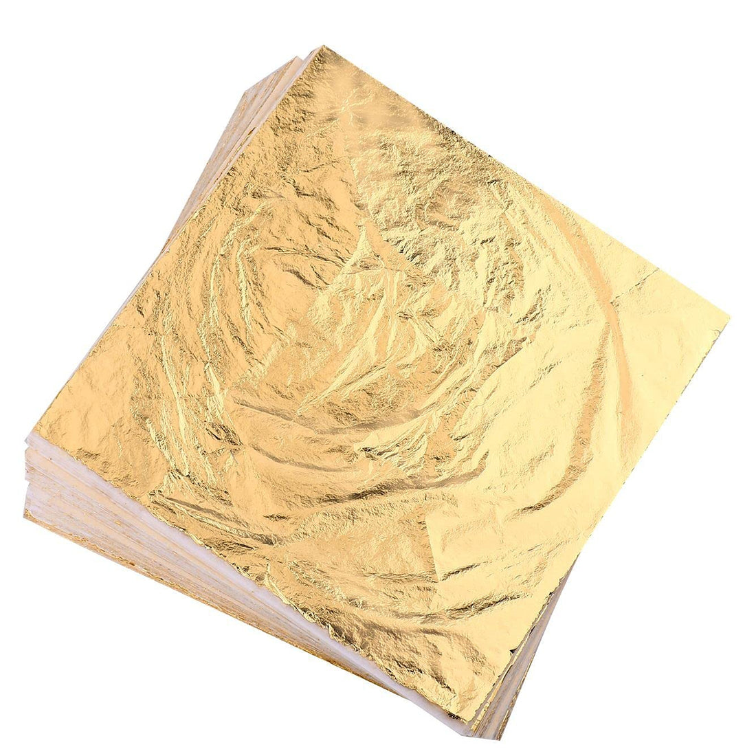 Homepal Imitation Gold Leaf Foil Paper, 100 Sheets, 5.5 x 5.5 inches, Copper Material, for Arts, Crafting, Painting, Frame, Furniture and House Decoration