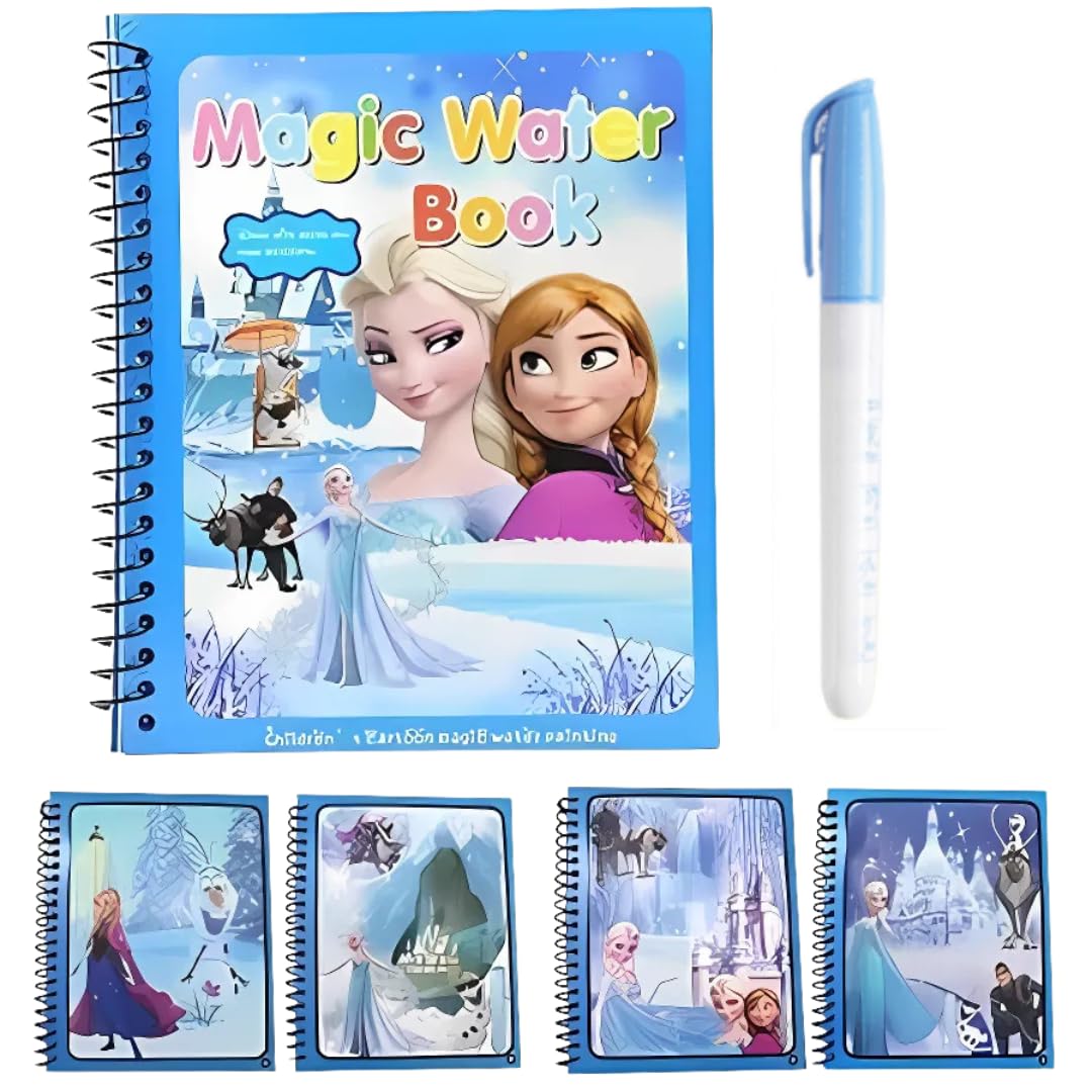 Magic Water Coloring Book For Kids - Multi Color
