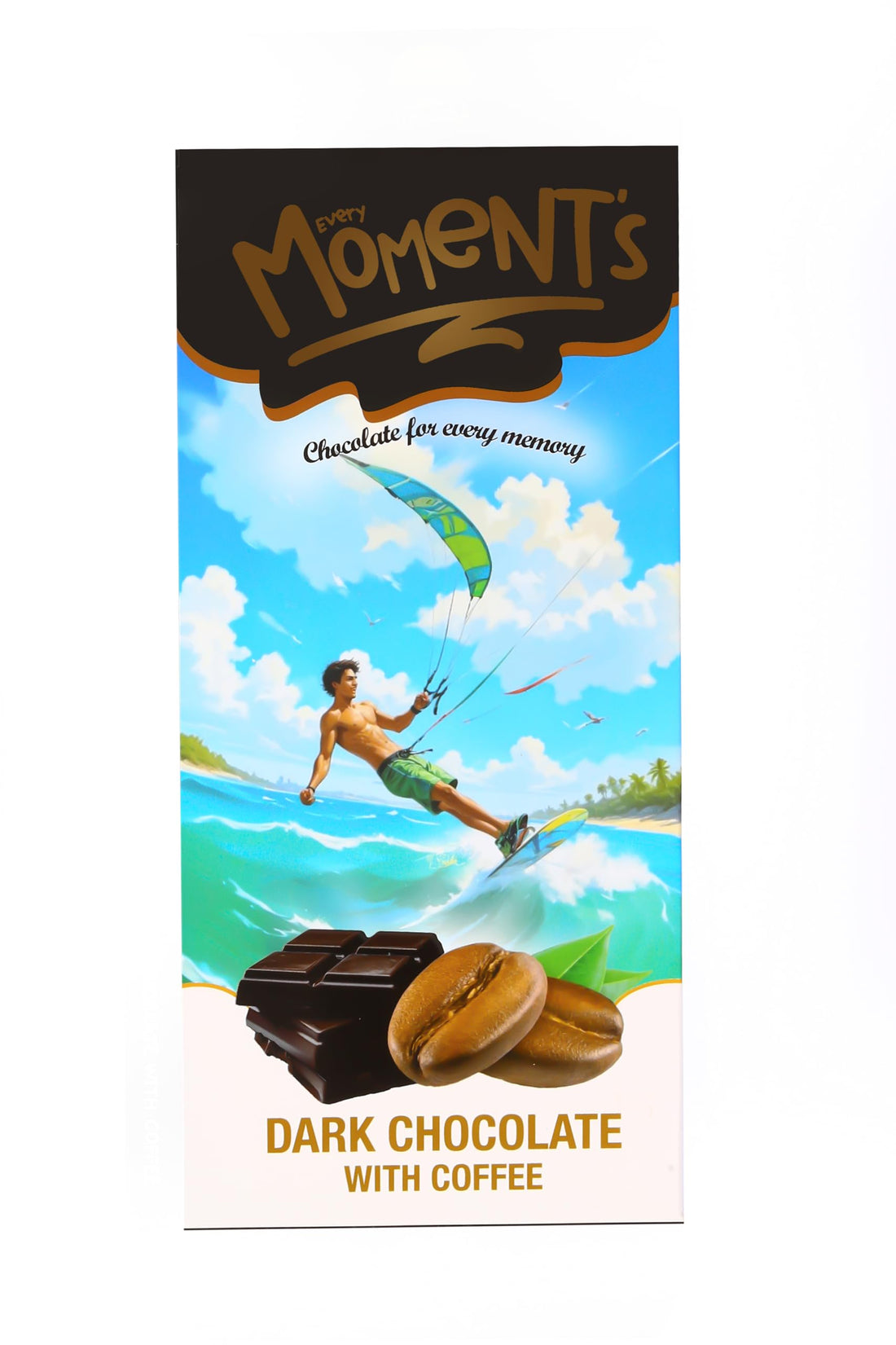 Every Moment's Dark Chocolate with Coffee 80 g