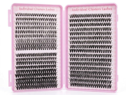 LAHES 660PCS - Extensions Individual Lash Volume 6D mink - FREE EYELASHES - Natural Eyelashes -ONE BY ONE (FN-21510)