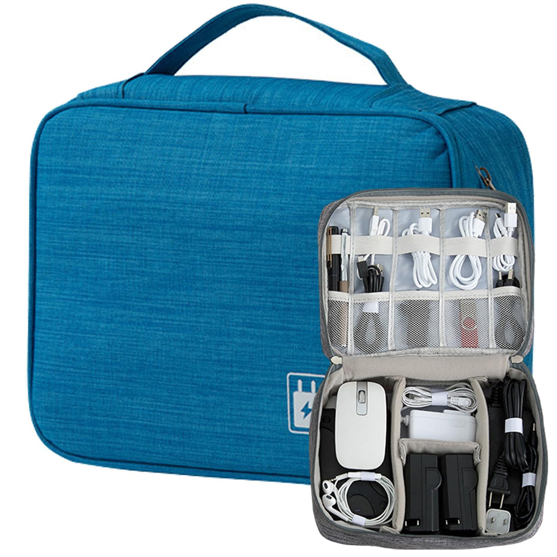 Organizer Case Small Electronic Devices USB Charger Accessories Mouse Phone Cable SD Power Bank Earphone