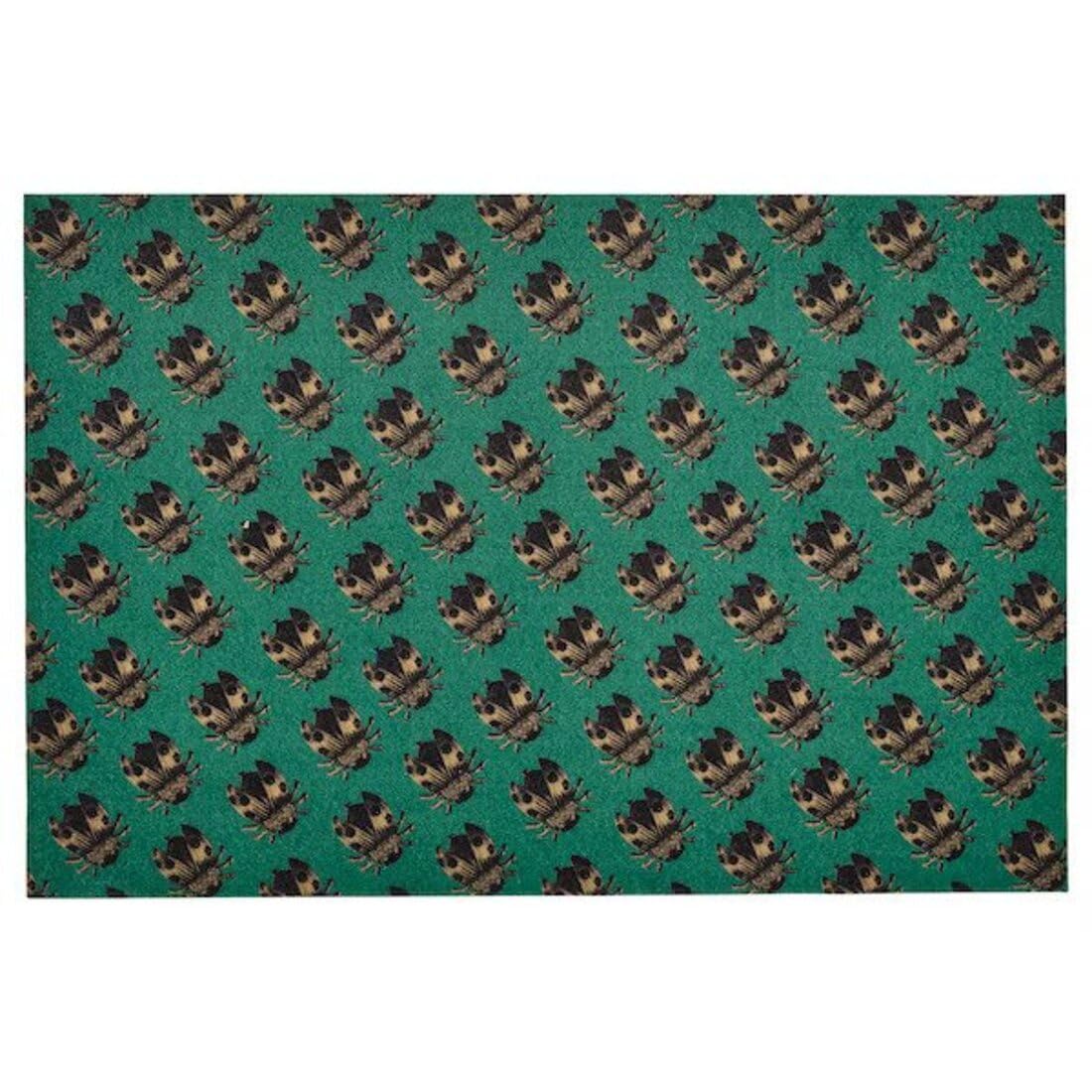 Digital Shoppy ANALYSERA Door mat, indoor, multicolour/green, 60x90 cm (2 ' 0 "x2 ' 11 ")