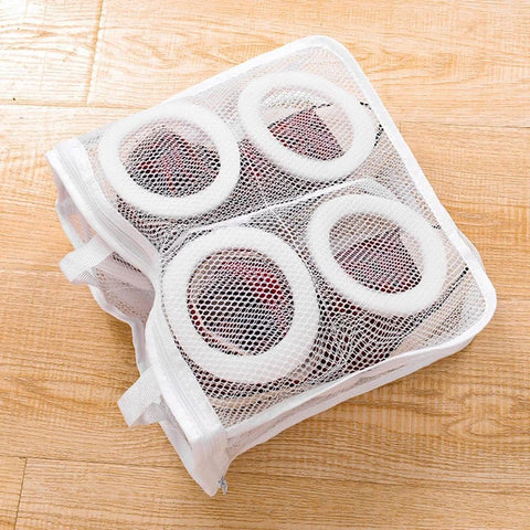 Travel Shoe Wash Bag for Sports Shoes Storage Protect Dry Carry Safe (200 Pieces) for Limited Time - Shoe Washing Bag and Mesh Laundry Bags