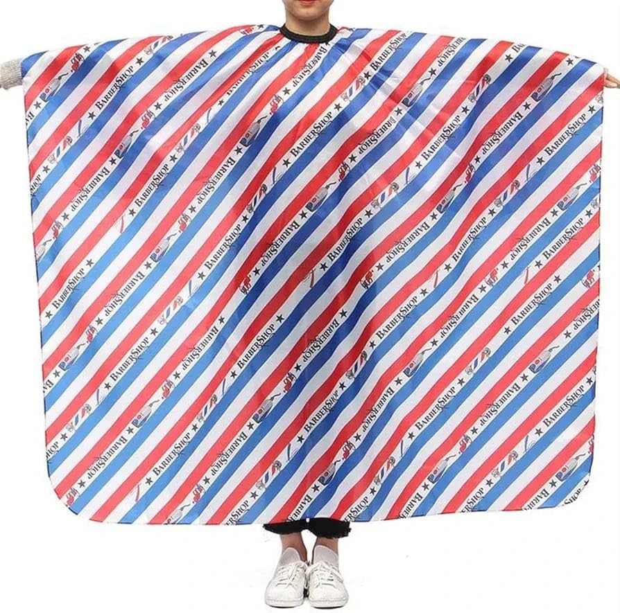 Sonew Salon Hairdressing Cape, Professional Waterproof Polyester Anti-Static Haircut Salon Barber Gown Cape, Hair Cutting Hairdressing Apron, default, Casual