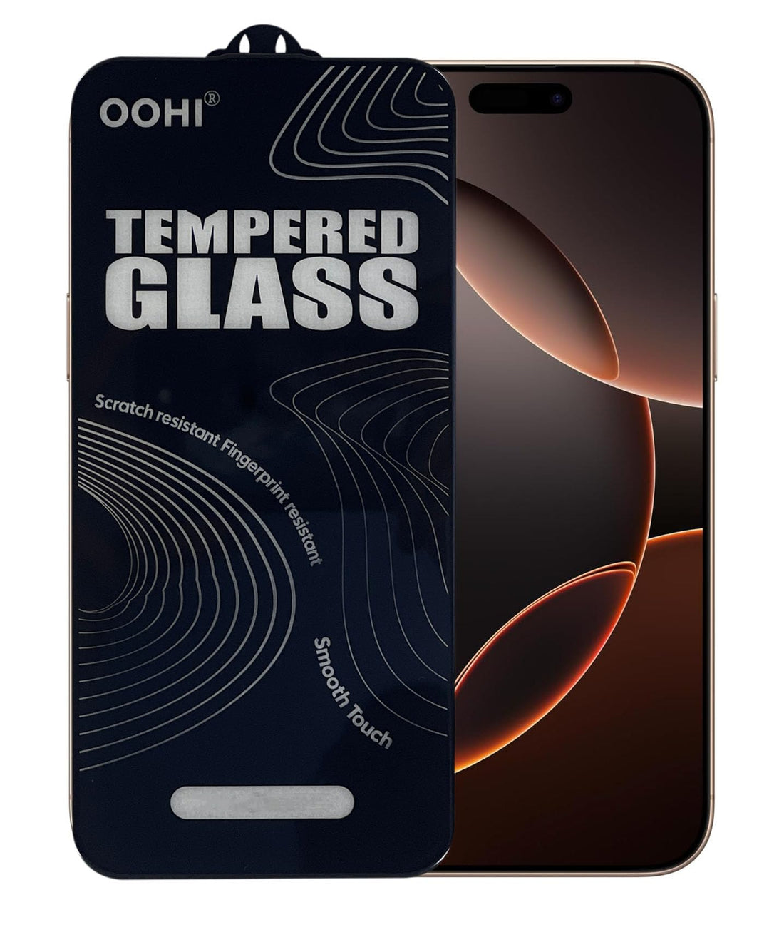Tempered Glass Screen Protector Anti-Glare & Anti-Fingerprint for Apple iphone (16 pro max)