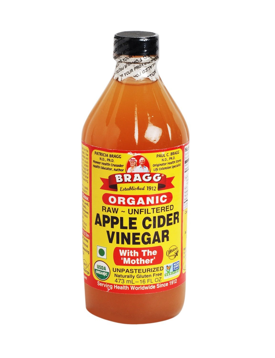 Bragg s - Organic Apple Cider Vinegar - 473 ml, Bottle, USA