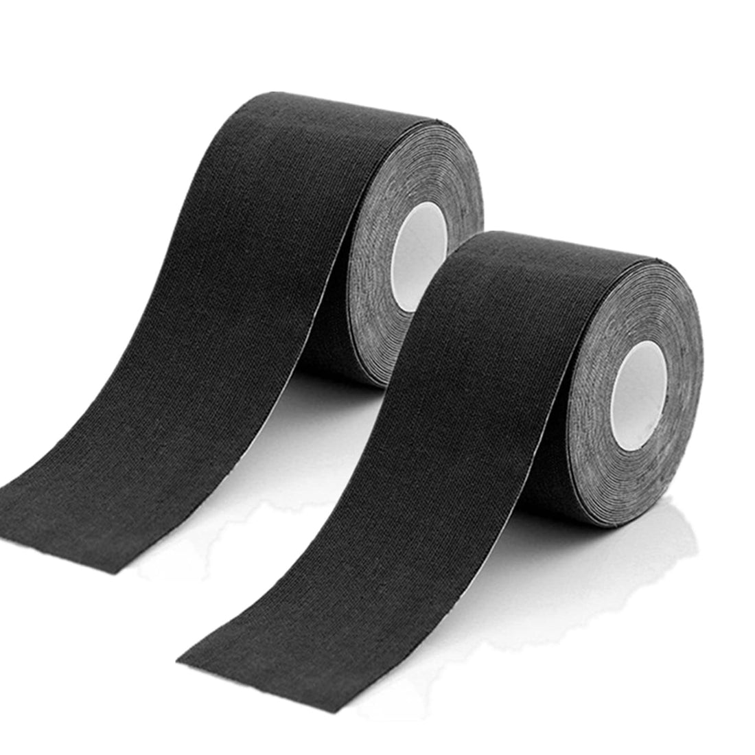 Kinesiology Sports & Therapy Elastic Muscle Tape , 1 Roll 5cm x 5m , Black