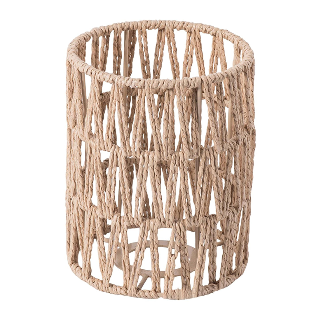 Rattan Lampshade, Floor Lamp, Pendant Lampshade, Small Pendant Lampshade, Rattan Replacement Shade, Accessories for Table Lamp, Basket Lamps, Hanging, Lantern, for Cake, Dining Room, Bar, Living Room