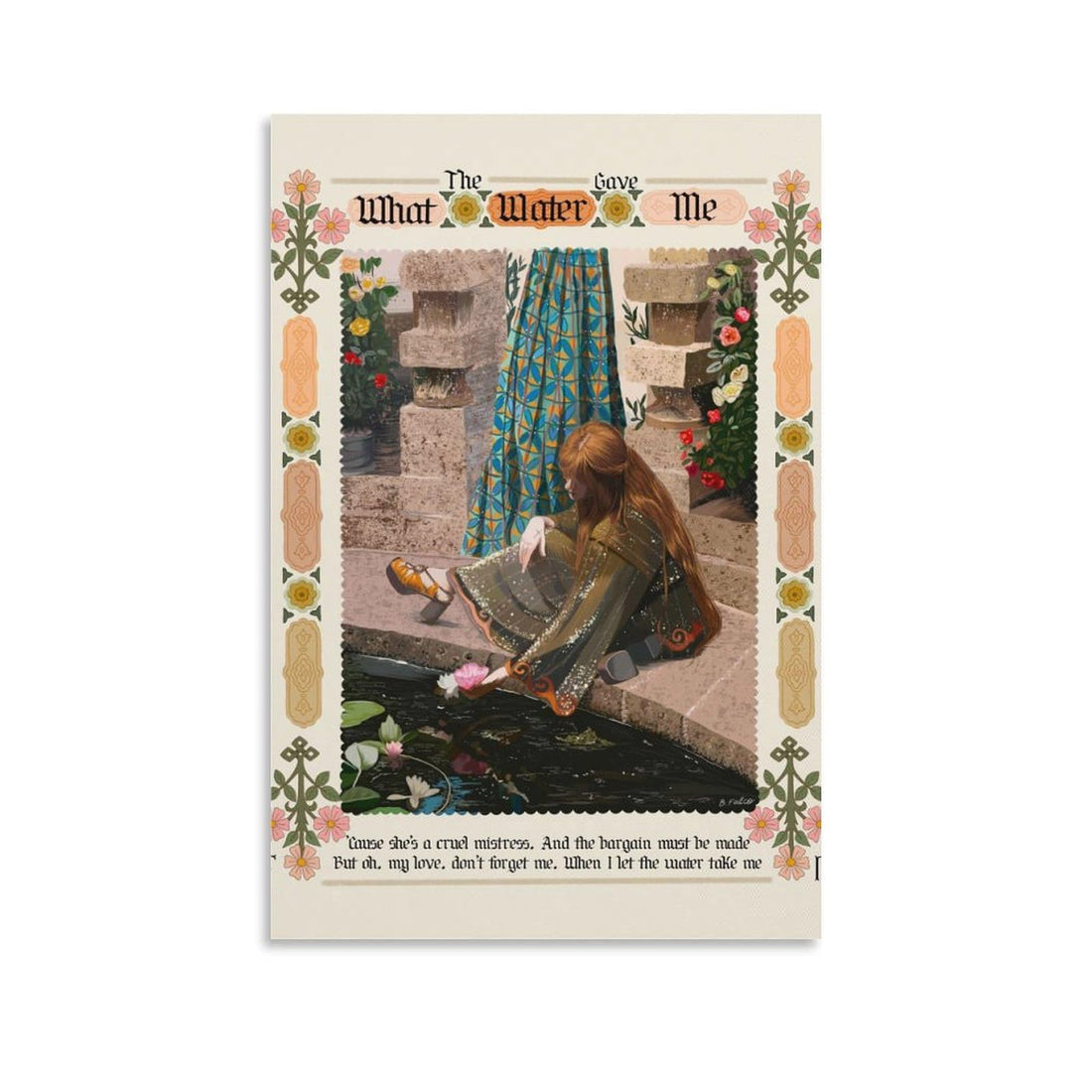 Florence And The Machine 3 Canvas Poster Bedroom Decoration Landscape Office Valentine's Birthday Gift Unframe-style12x18inch(30x45cm)