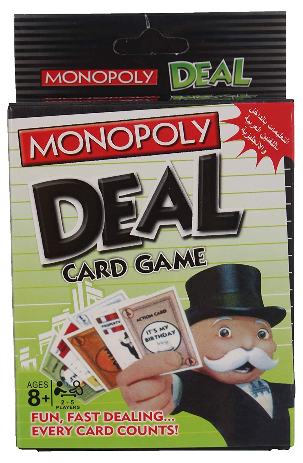 Other Monopoly Deal Card Game For Unisex, Multi Color