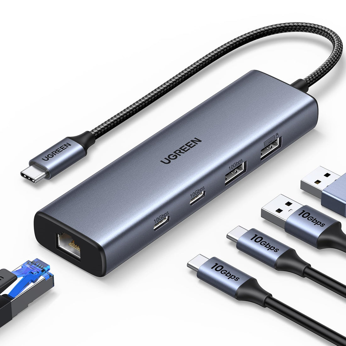 UGREEN USB-C to Ethernet Adapter Hub 45320
